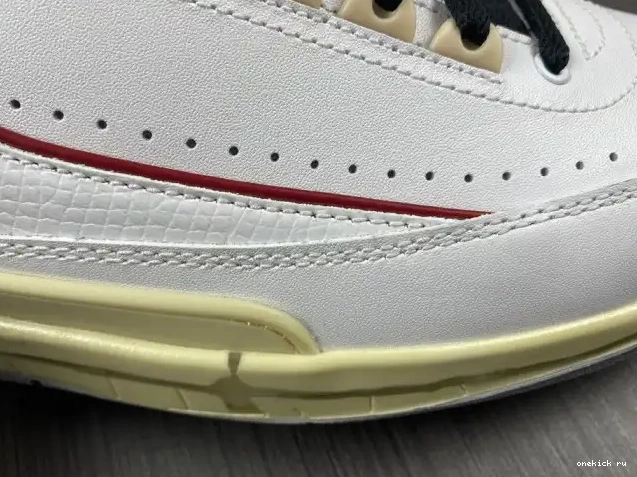 Rep Onekick Jordan SP Low Off-White Retro Red 2 White DJ4375-106 0414